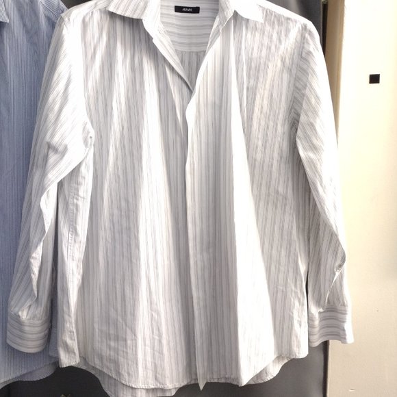 3 Casual Button Down Shirts  - Men Size L - Ralph Lauren, H&M, Alfani - Picture 8 of 12